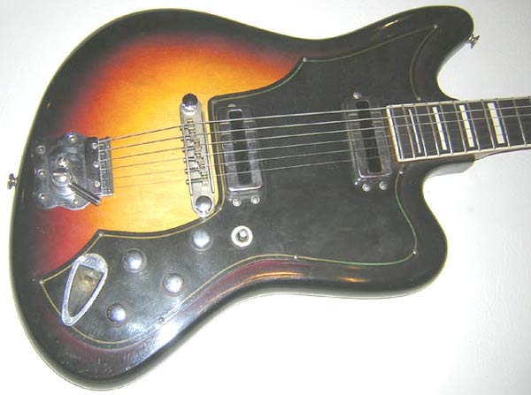 E-Gitarre "Favorit Elektric" Heinz Seifert, Erlbach im Vogtland 